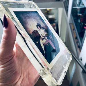 Odd Stories by Carmen De Vos - Original Polaroid cast in resin - The Hunter - Athos Burez