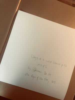 'The Eyes of the Fox' signed Book, including 'Ways of a Wild Heart', 2018